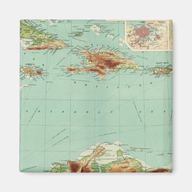 Westindien 2 magnet (Vorne)