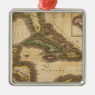 Westindien-Inseln Ornament Aus Metall
