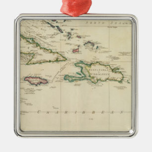 Westindische Inseln 2 Ornament Aus Metall
