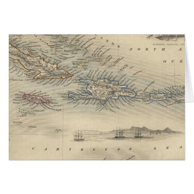 Westindische Inseln 3 (Vorderseite (Horizontal))