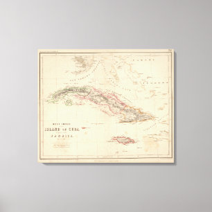 Westindische Inseln 4 Leinwanddruck