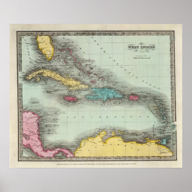 Westindische Inseln 8 Poster (Vorne)
