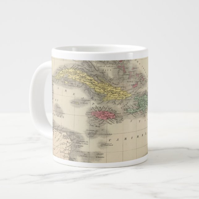 Westindische Inseln 9 Jumbo-Tasse (Vorderseite Links)