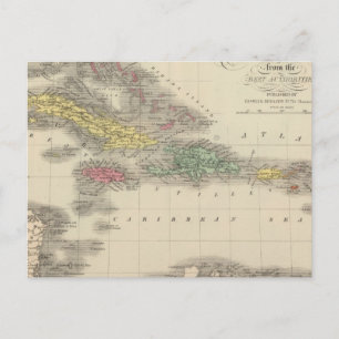 Westindische Inseln 9 Postkarte
