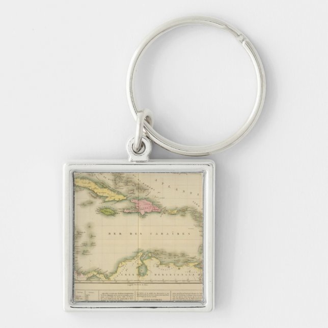 Westindische Inseln 9 Schlüsselanhänger (Vorne)