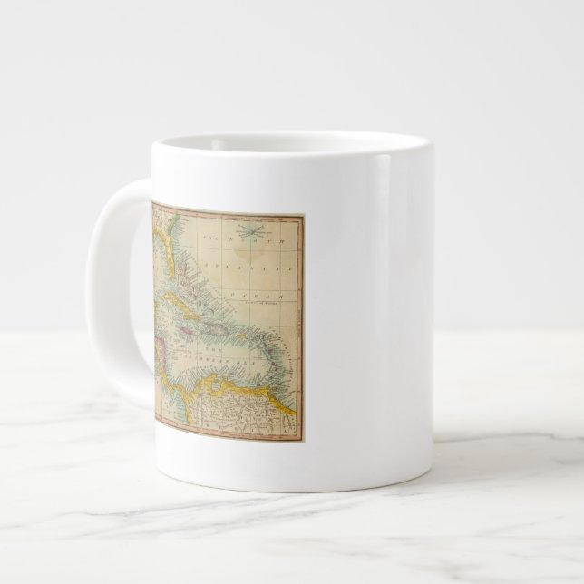 Westindische Inseln Jumbo-Tasse (Vorderseite Links)
