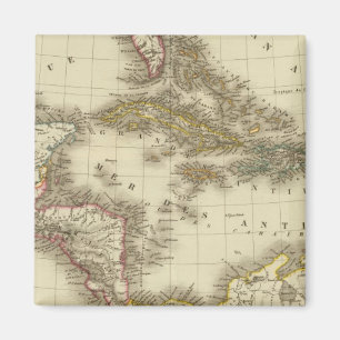 Westindische Zentralamerika Magnet