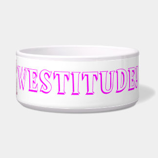 Westitude © Hundeschüssel - Rosa Napf