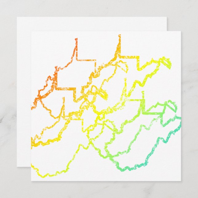 Westjordanland Einladung (Vorne/Hinten)