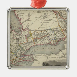 Westkanada Silbernes Ornament