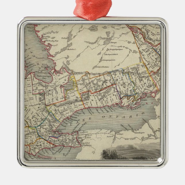 Westkanada Silbernes Ornament (Vorne)