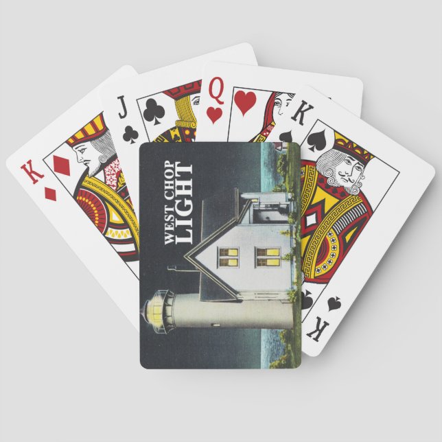 Westkarten des hieb-Licht-(Martha's Spielkarten (Rückseite)