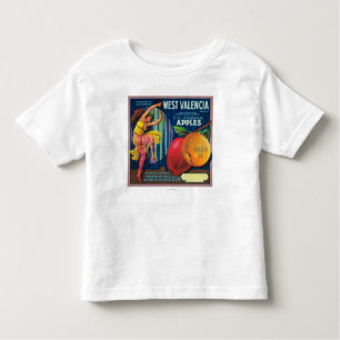 Westkiste LabelWatsonville, CA valencias Apple Kleinkind T-shirt