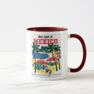 Westküste Mexikos Guaymas, Mazatlan, Guadalajara Tasse