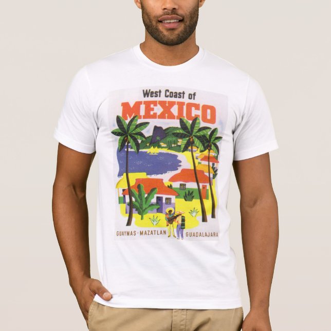 Westküste Mexikos T-Shirt (Vorderseite)