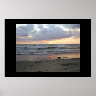 Westküste Sunset Poster