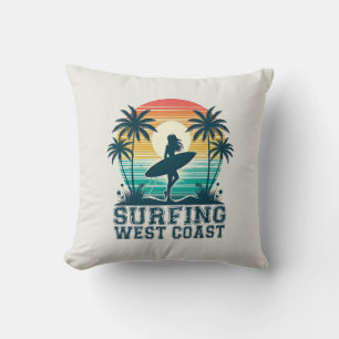 Westküste Surfen Kissen