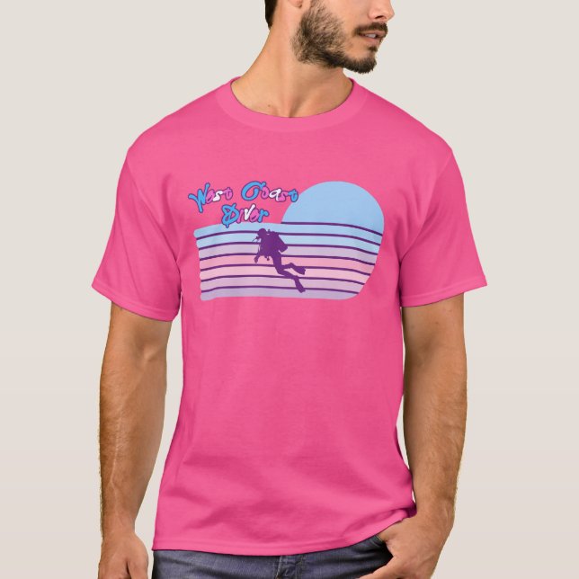 Westküste Trans Diver T-Shirt (Vorderseite)