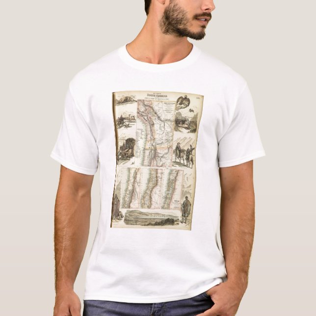 Westküste von Südamerika T-Shirt (Vorderseite)