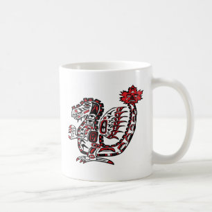 Westküsten-Drache Tasse