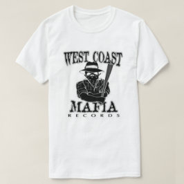 Westküsten-Mafia - weißer T - Shirt