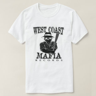 Westküsten-Mafia - weißer T - Shirt