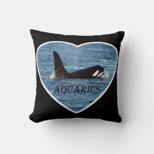 Westküsten-Schwertwal "Aquarius" Orca-Kissen Kissen