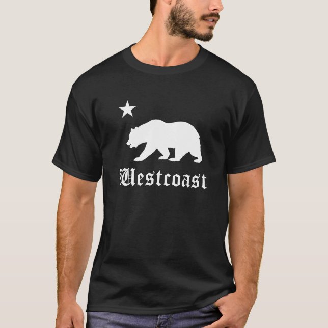 Westküstenbär T-Shirt (Vorderseite)