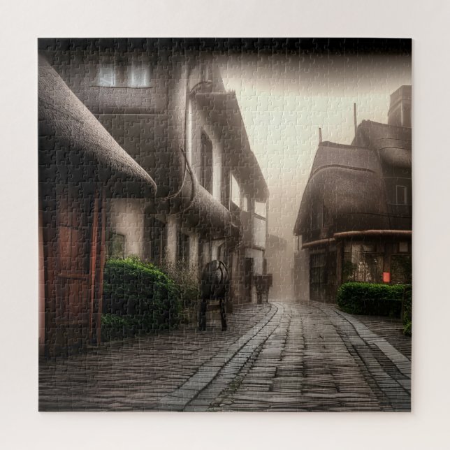 Westlake Village at Night Puzzle (Vertikal)