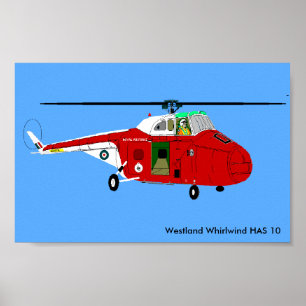 Westland Whirlwind 10 Poster