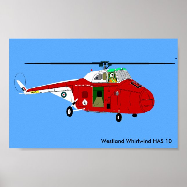 Westland Whirlwind 10 Poster (Vorne)