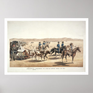 Westlich nimmt sich der Stern des Reiches seinen W Poster