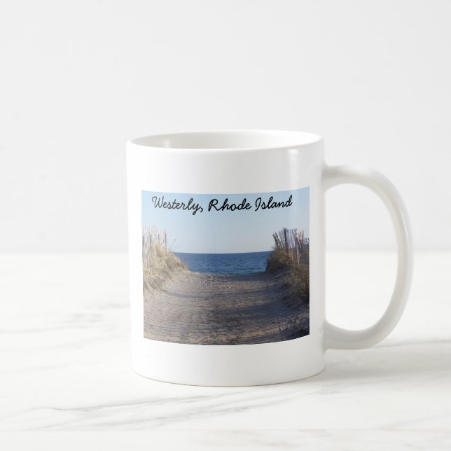 Westlich, Rhode Island Kaffee-Tasse Tasse (Rechts)