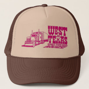 Westlich Texas-Fernlastfahrers Truckerkappe