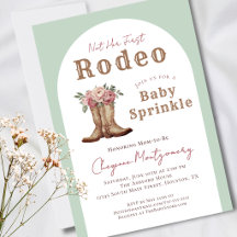 Westliche Babyparty - Nicht Ihr Erstes Rodeo Sprin