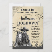 Westliche Halloween Hoedown Cowboy-Party