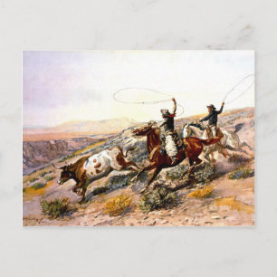 Westliche Nostalgie Postkarte
