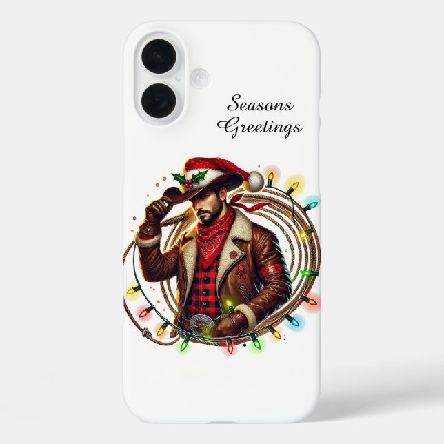 Westlicher Cowboy-Feiertag anpassbar  Case-Mate iPhone Hülle (Rückseite)