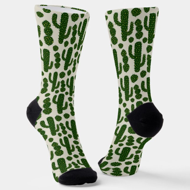 Westlicher Kaktus Socken (Gewinkelt)