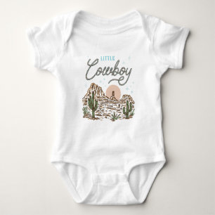 Westlicher kleiner Cowboy-Jungen-Bodyanzug Baby Strampler