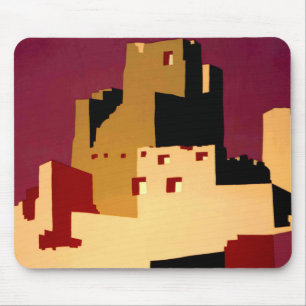 Westlicher Südwesten Pueblo WPA National Mousepad