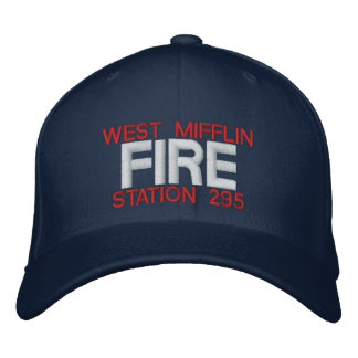 WESTMIFFLIN, FEUER, STATION 295 BESTICKTE BASEBALLKAPPE