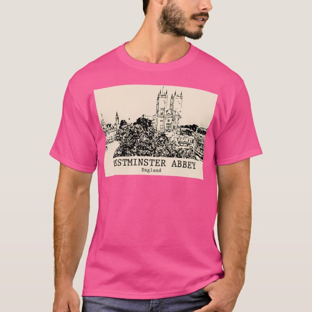 Westminster Abbey - England T-Shirt (Vorderseite)