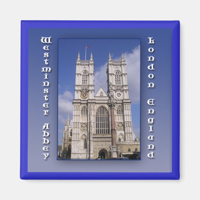 Westminster Abbey London England Magnet (Vorne)