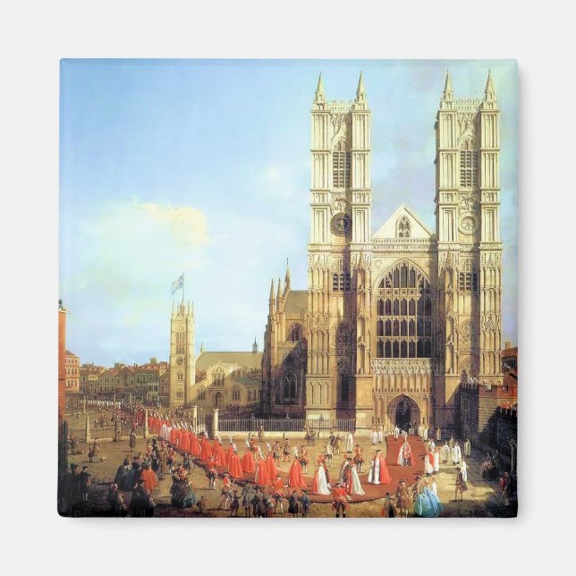 Westminster Abbey london Magnet (Vorne)