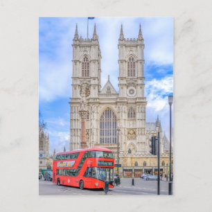 Westminster Abbey, London Postcard Postkarte
