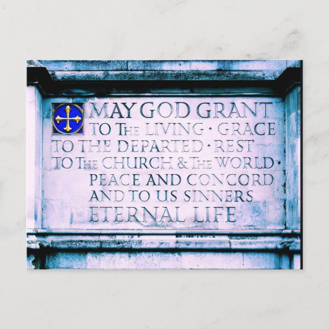 Westminster Abbey - London - Postcard Postkarte (Vorderseite)