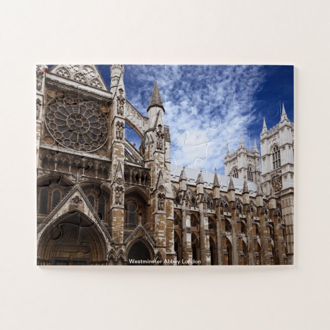 Westminster Abbey London Puzzle (Horizontal)