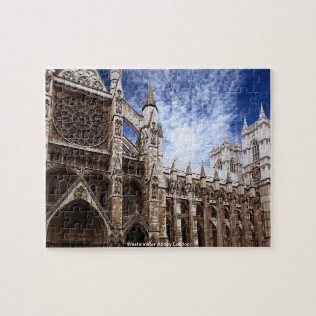 Westminster Abbey London Puzzle (Horizontal)