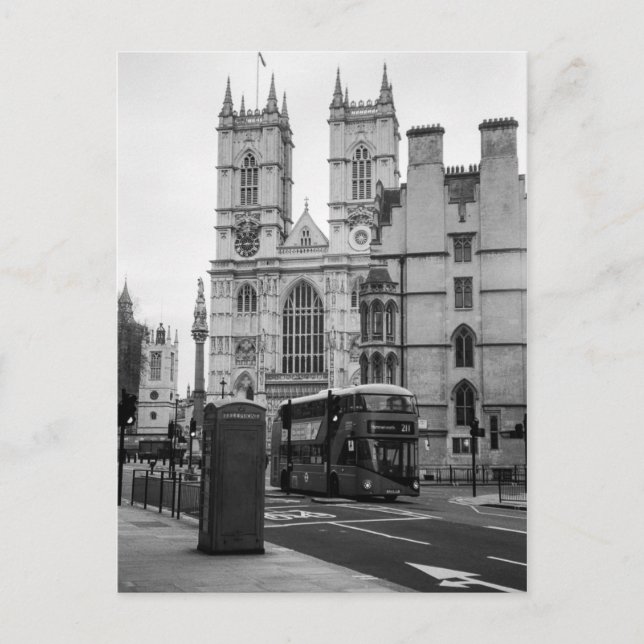 Westminster Abbey, London UK Postcard Postkarte (Vorderseite)